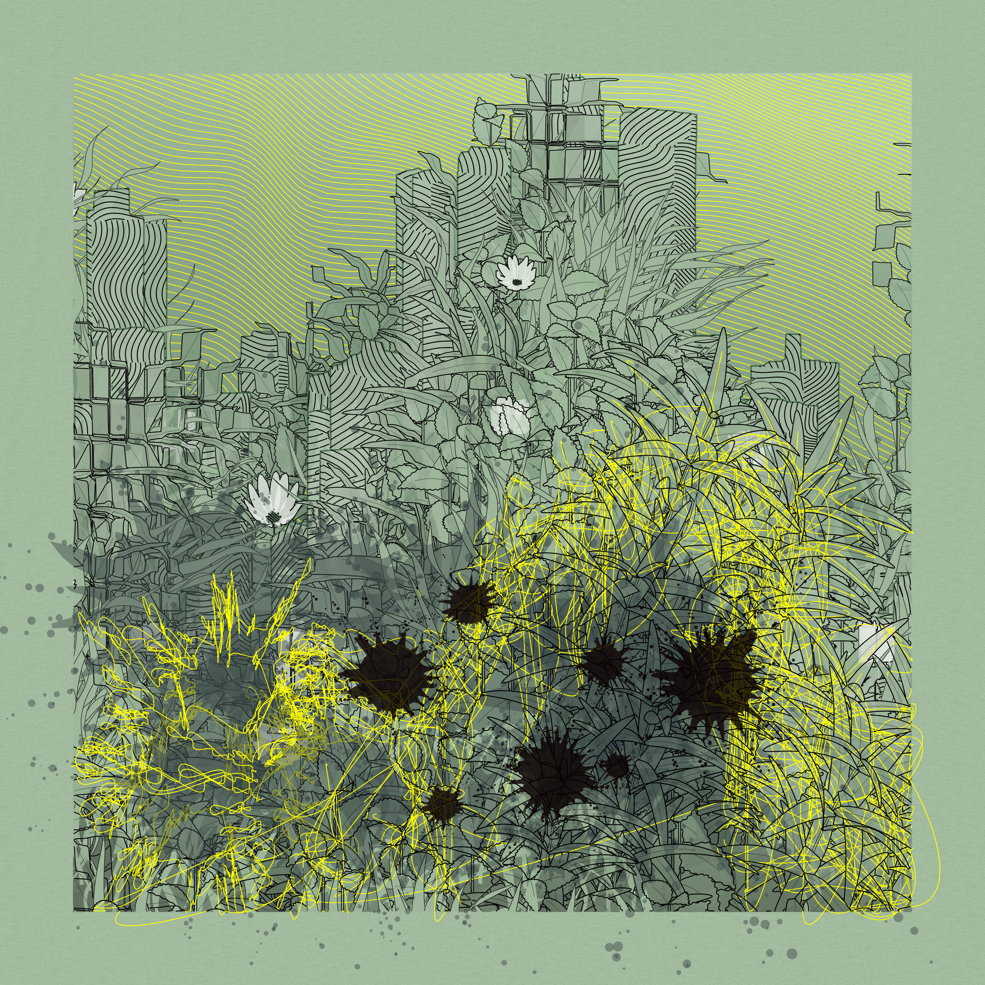 Landscape with Carbon Capture #3694