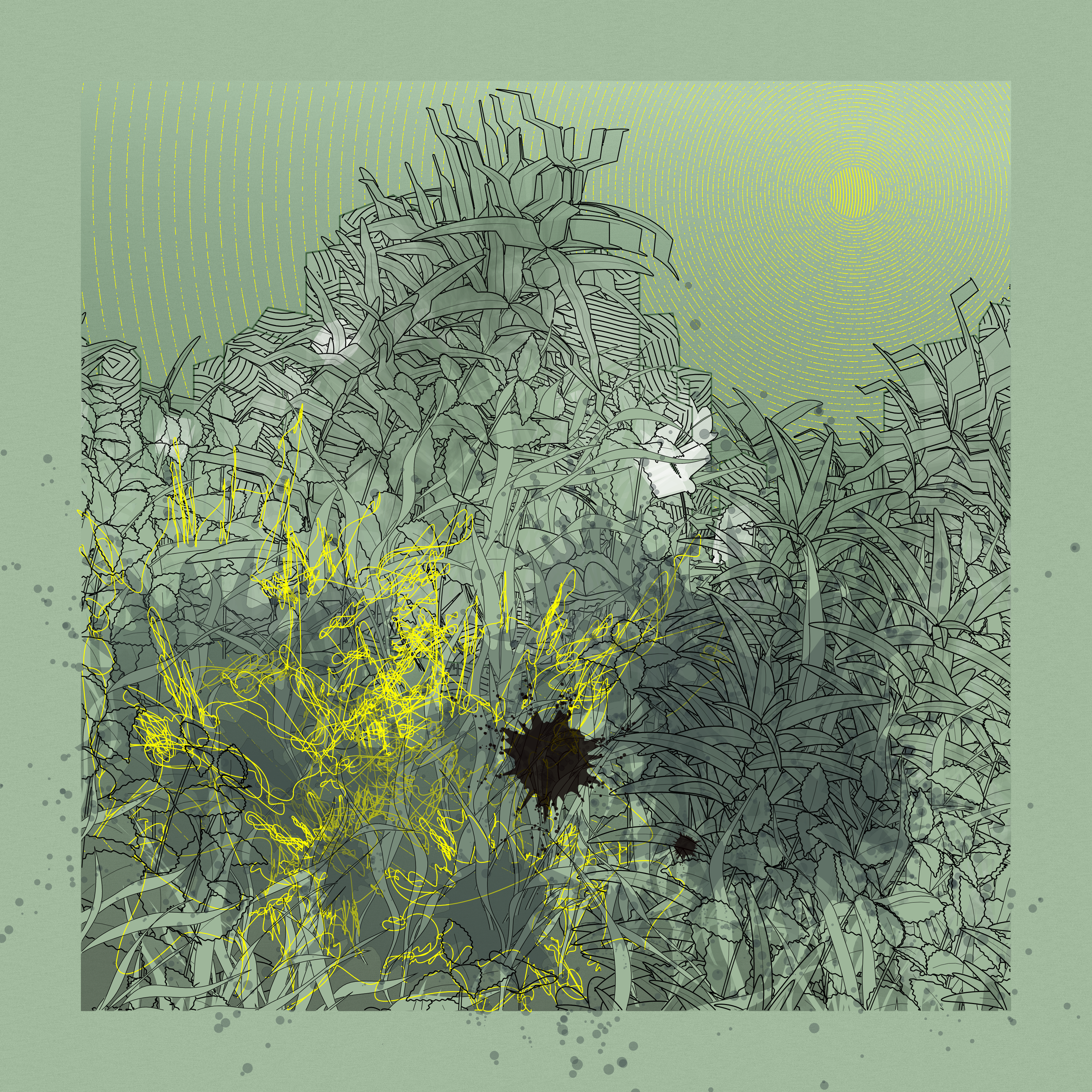 Landscape with Carbon Capture #11051