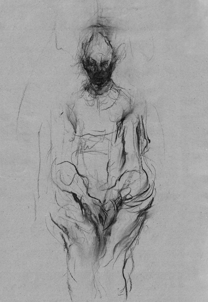 Magda seated