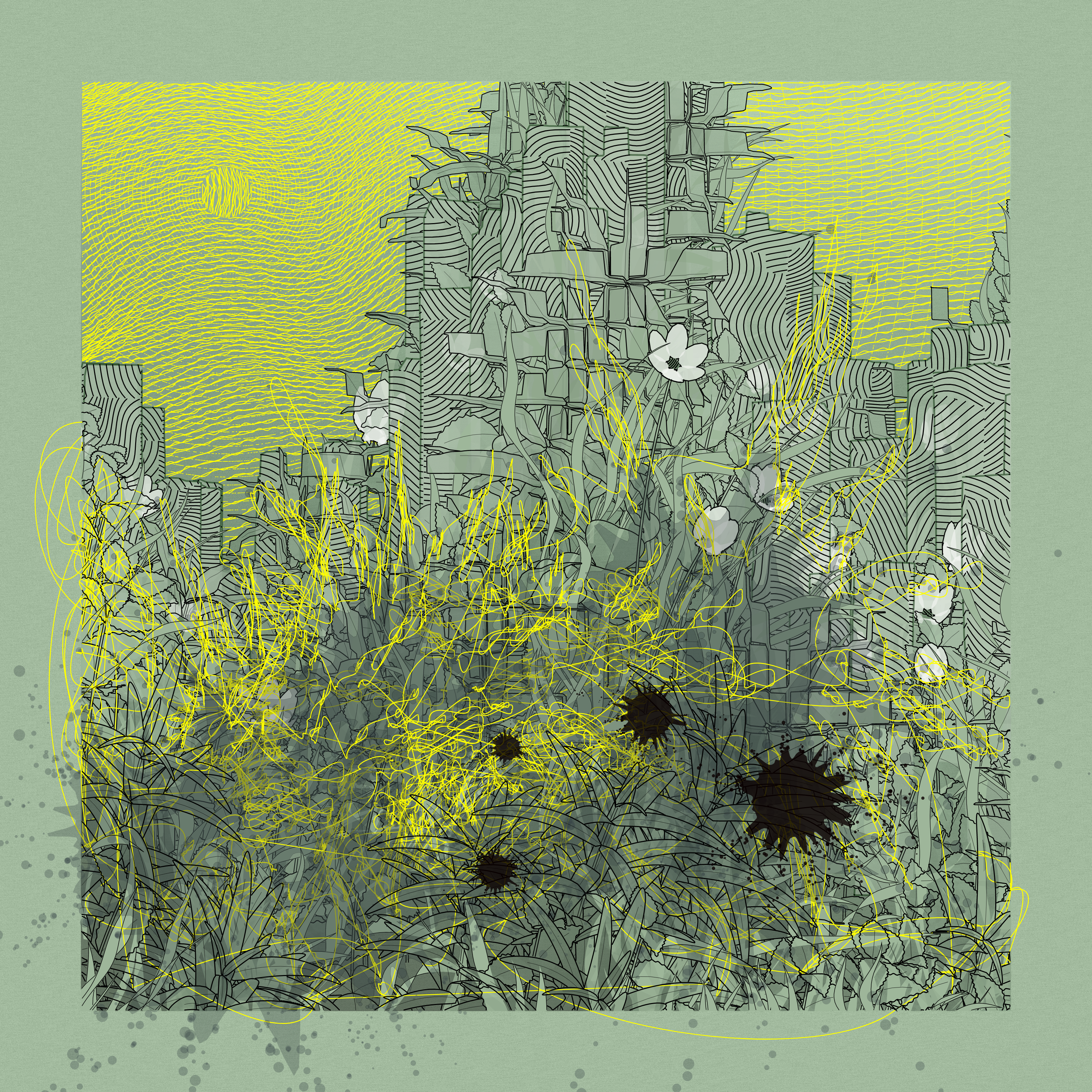 Landscape with Carbon Capture #6526