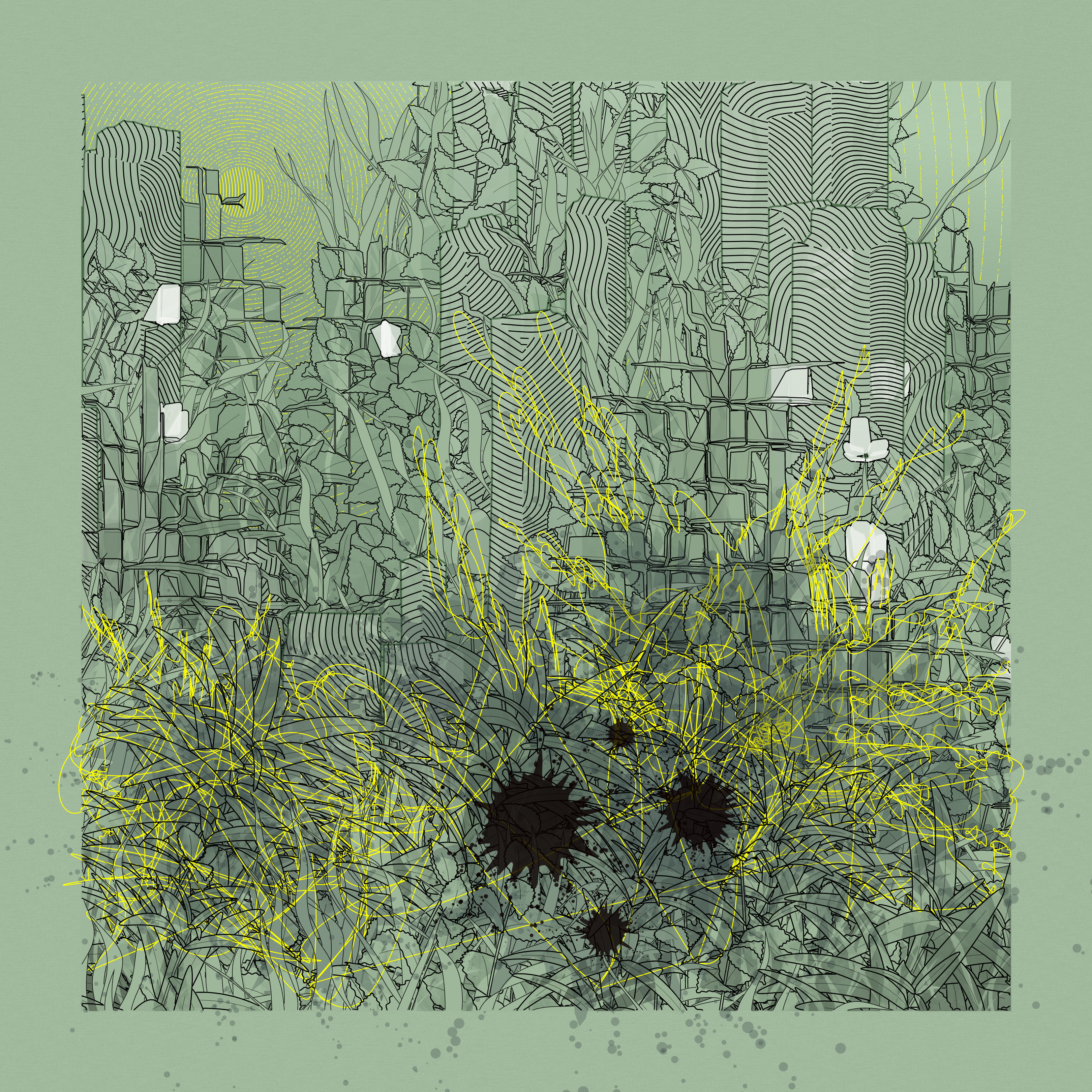 Landscape with Carbon Capture #10829