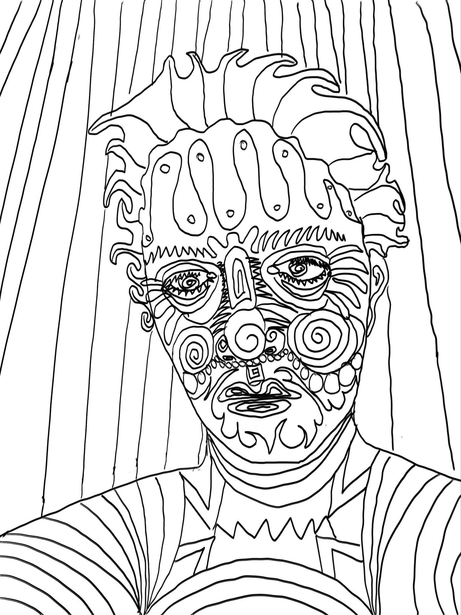 Portrait of terkarak