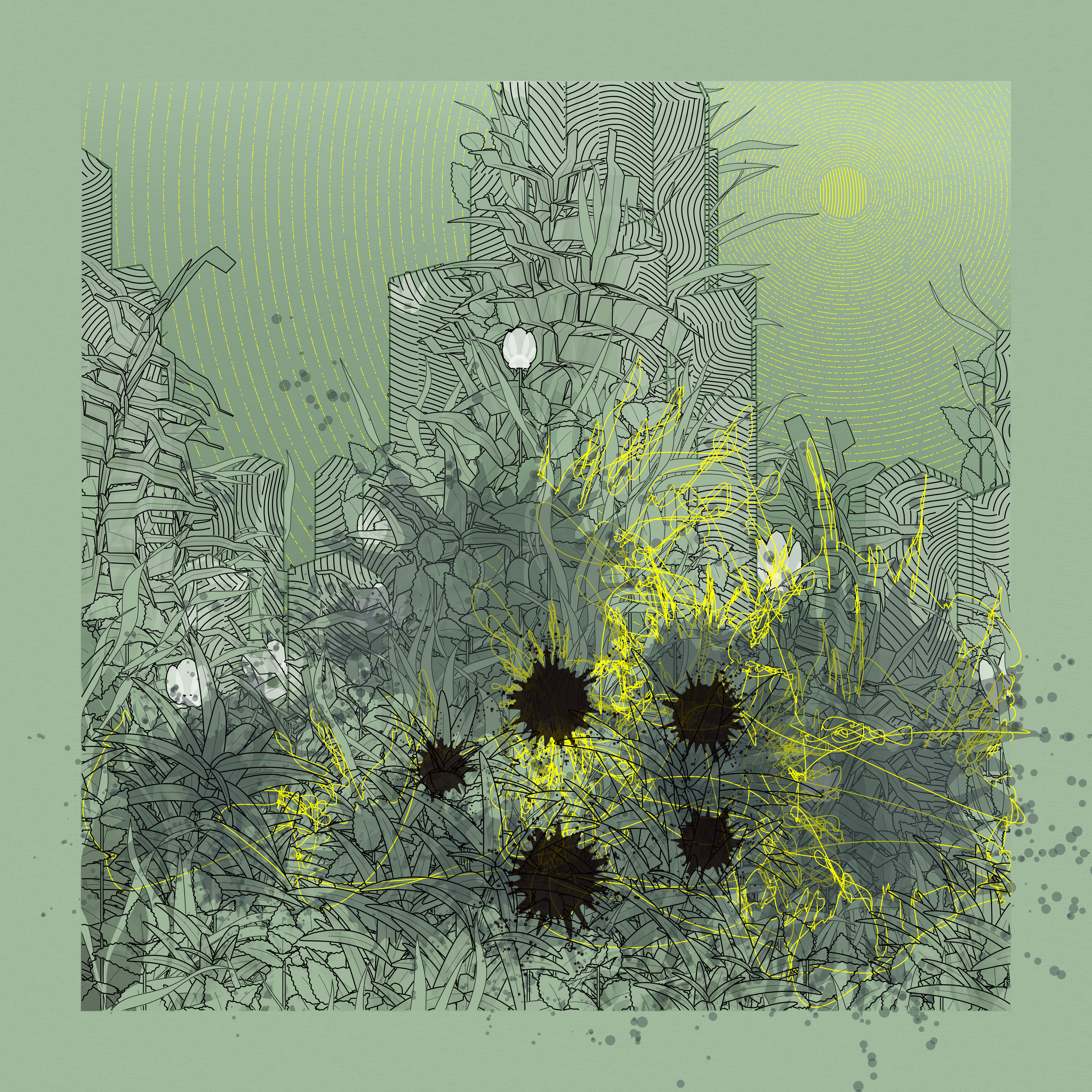 Landscape with Carbon Capture #3671