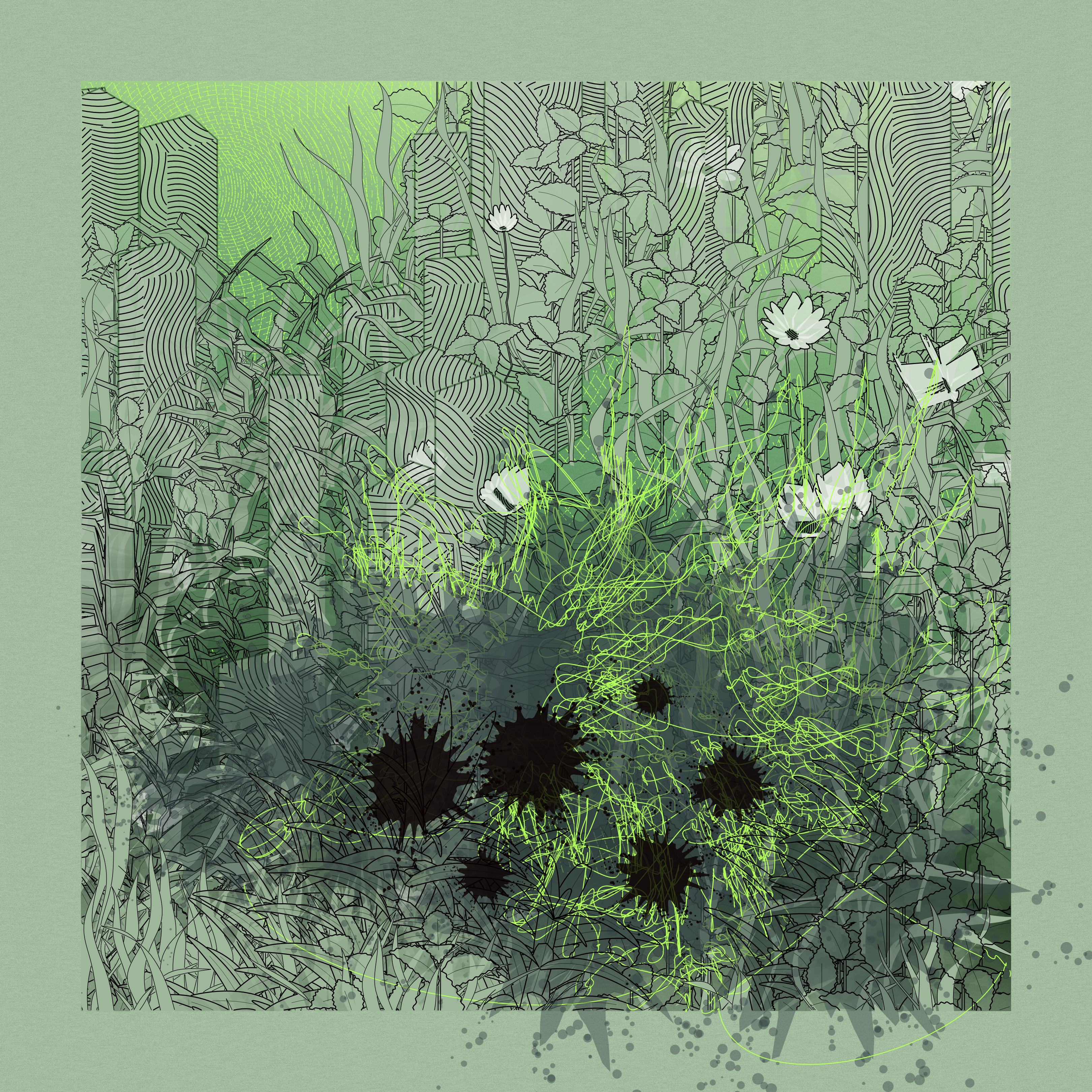 Landscape with Carbon Capture #7309