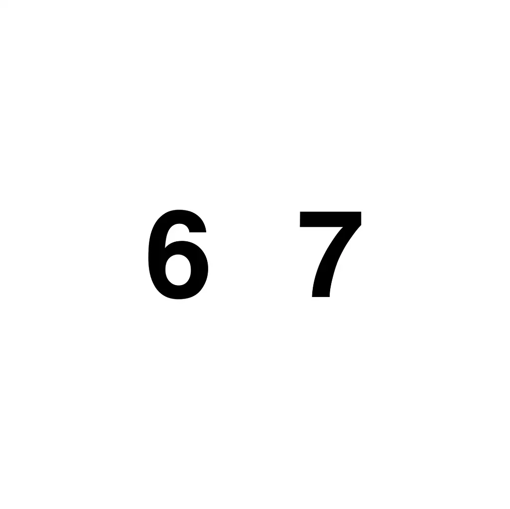 6 7